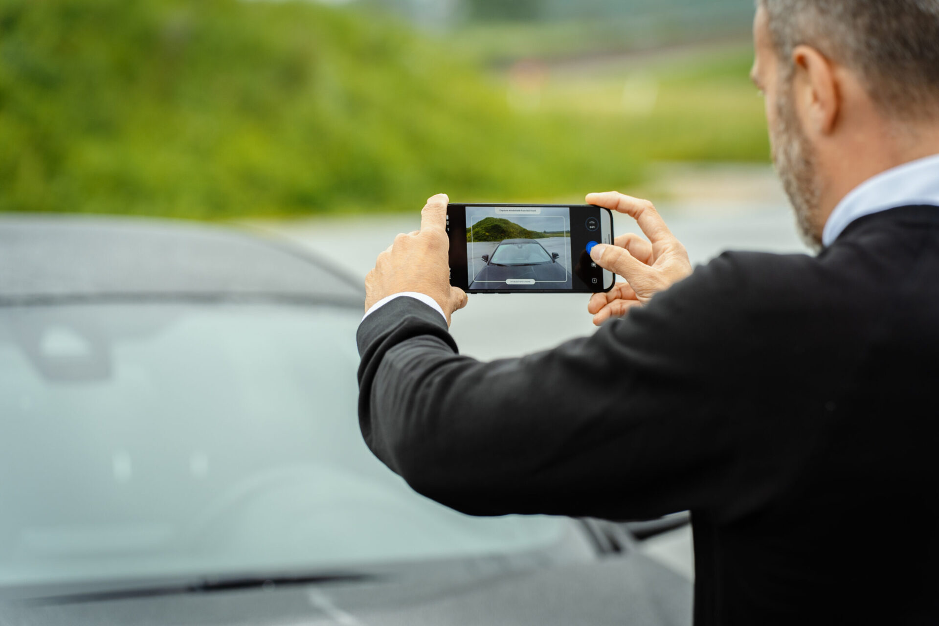 Windshield damage detection with DriveX