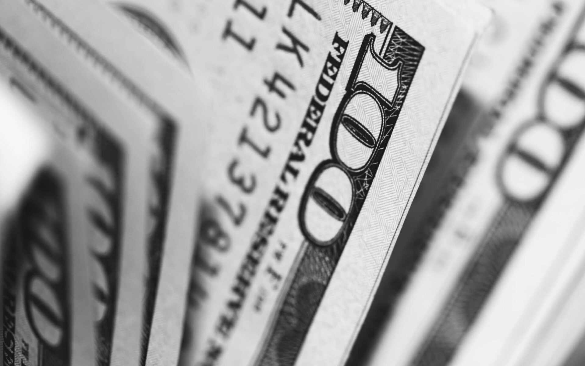 US dollar bills representing financial transactions.